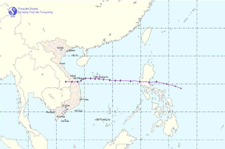 - Tropical depressions (TD), tropical storms (TS) or typhoons (TY): there were about 11 tropical depressions, storms and typhoons came to South China Sea and affected to the Mekong river basin with