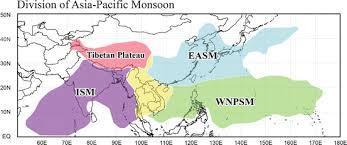 INTRODUCTION - The Asia summer monsoon is the most complex and characterized by various monsoon systems (Wang and Lin 2002).