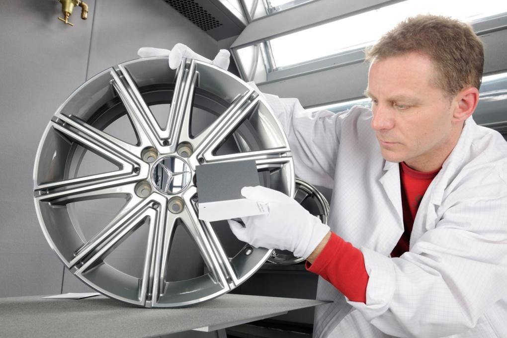 Hybrid coating Good gloss for Aluminum wheels The