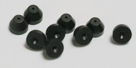 Vespel/Graphite Ferrules. Vespel/Graphite ferrules Composites of Vespel and Graphite combine the advantages of the two materials.