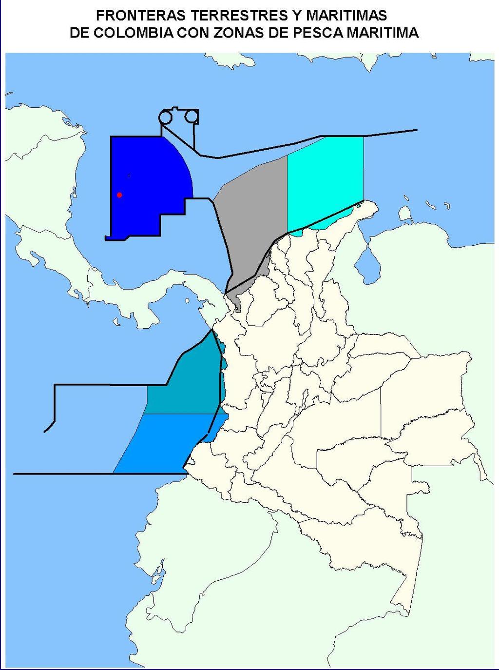 Colombian land and maritime borders COLOMBIAN LAND AND MARITIME BORDERS LAND AREA: 1 141.748 Km 2 WATER AREA: 928.660 Km 2 Of which 18.