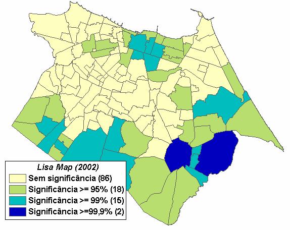 Local Statistic (Box Map, Lisa Map e
