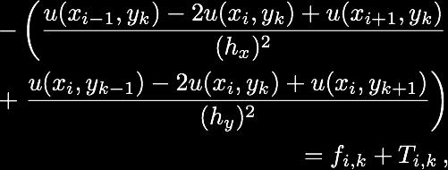 Then the Poisson equation is