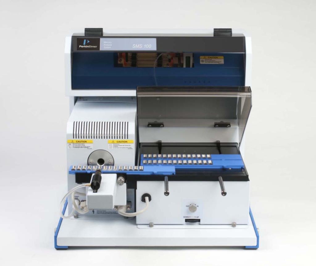 SMS 100, dedicated Hg analyzer in solids and liquids Soils