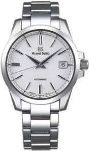 AUTOMATIC 9S MECHANICAL ANALOGUE : Accuracy of Grand Seiko mechanical watches when worn is specified within the target range of +5 to -3 seconds per day.