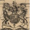 7. The next map (1701) was dedicated to a young duke named William, which is why it includes the English Coat of Arms: 8.