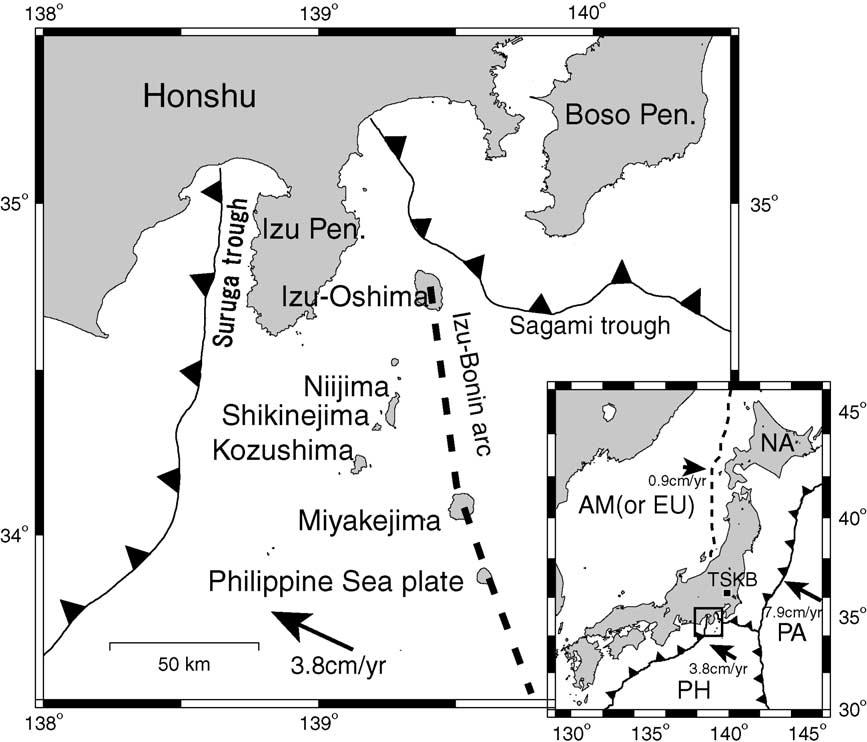 172 T. Ito, S. Yoshioka / Tectonophysics 359 (2002) 171 187 recorded in Japan occurred between Miyakejima and Kozushima, central Japan (Fig. 1).