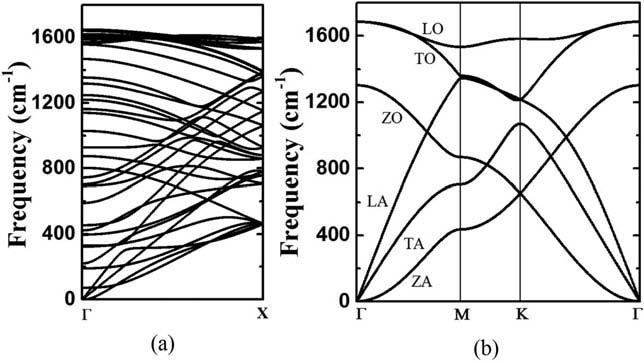 NANOSCALE AND MICROSCALE THERMOPHYSICAL ENGINEERING 5 Figure 2. Phonon dispersion curve in (a) (5,5) CNT and (b) graphene.