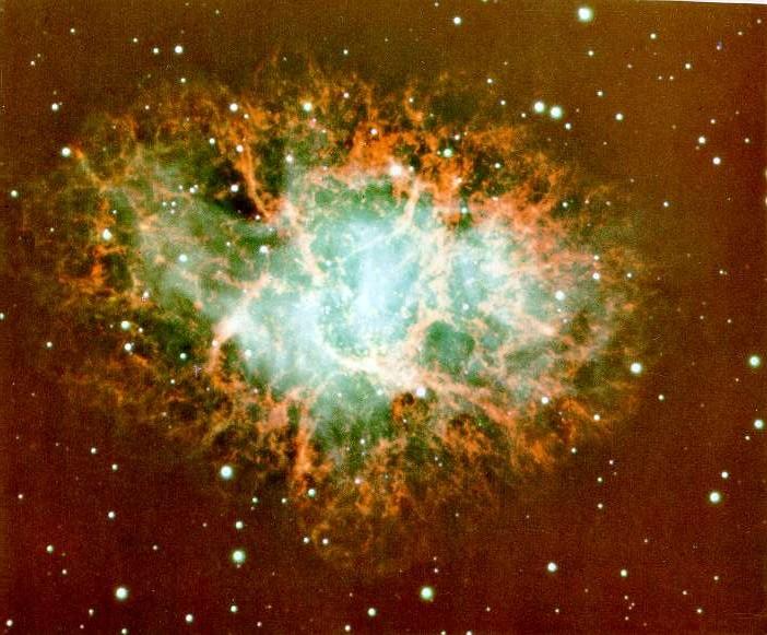 Supernovae Spectral types: Type I (no H; Ia Si, Ib He) Type II (H) Type II: association with massive stars Crab nebula and pulsar at position of SN1054 SN