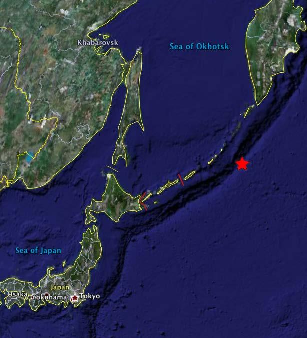 A powerful earthquake in Russia's Far East was felt as far away as Moscow, about 7,000 kilometers
