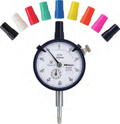 Other ccessories for Dial Indicator Colour-coded Spindle Caps 9 colour-coded spindle caps are available for dial
