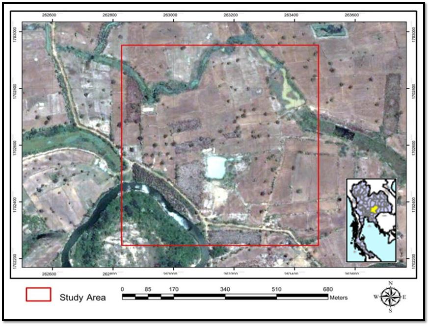 Aust. J. Basic & Appl. Sci., 7(7): 761-767, 2013 Mun River. The study area (red square in Figure 1) is situated on the flood plain of the Mun River.