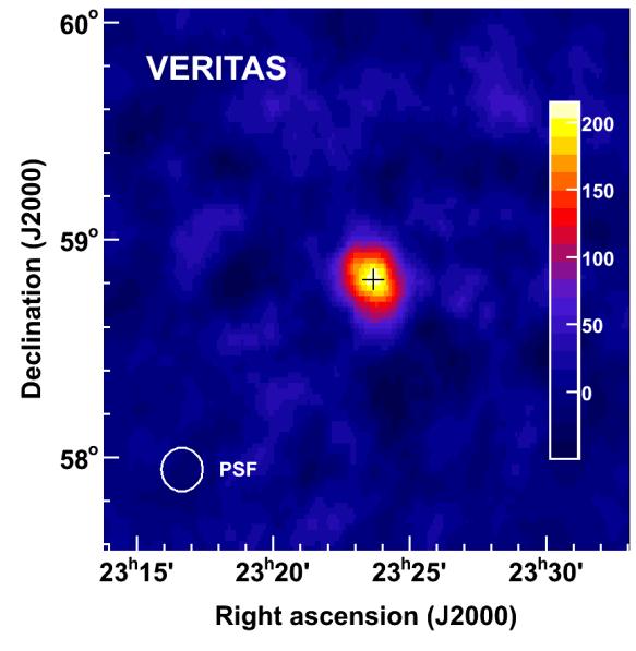 Chandra X-ray image Cassiopeia A is a young SNR, ~ 320 yrs old X-ray synchrotron (like SN 1006) First SNR detected in TeV gamma