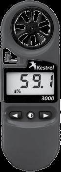 3000 Pocket Weather Meter with Backlight Thank you for purchasing the Kestrel 3000 Pocket Weather Meter.