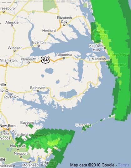 well as in the lower Pamlico Sound from Cape Hatteras to Ocracoke