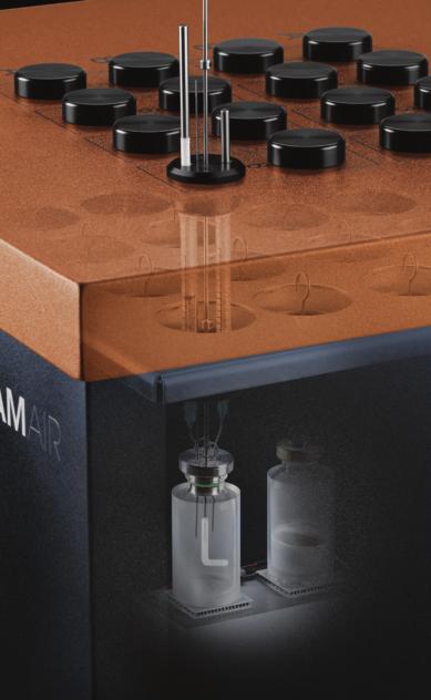 Precise Temperature Control and Industry-Proven Performance The TAM Air is an air-based thermostat, utilizing a heat sink to conduct the heat away from the sample and effectively minimize outside