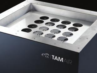 Multi-sample Capacity for Simultaneous analysis 8-Channel Standard Volume Calorimeter The TAM Air 8-Channel Standard Volume Calorimeter consists of an eight-channel, twintype calorimeter block and