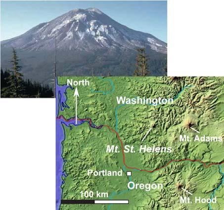 Perhaps from such a review we might learn something about how the other now sleeping and dormant volcanoes lying within the Cascades volcanic arc might behave prior to an eruption. The Timeline of Mt.
