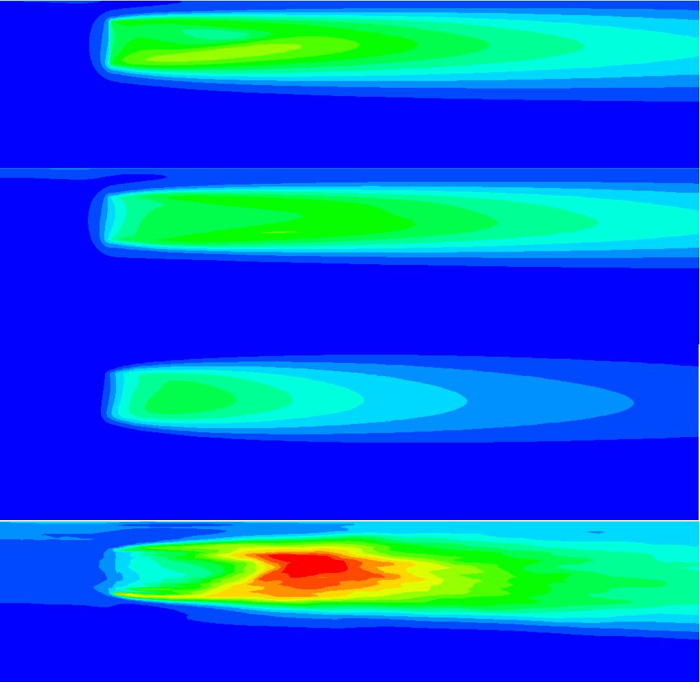 An hybrid RANS-LES model based on the EllipSys CFD flow solver (Sørensen [9] and Michelsen [18]) has been developed by Bechmann [10].