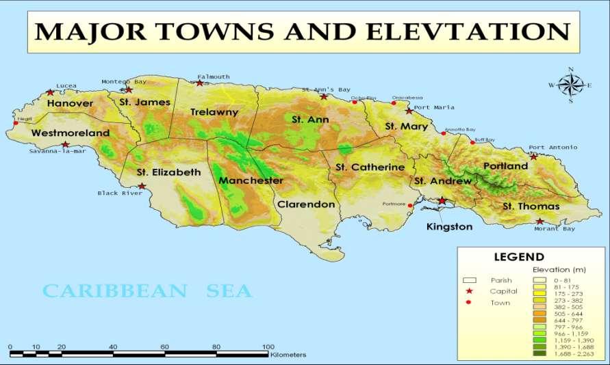 Natural and Technological/manmade Hazards Affecting Jamaica NATURAL Floods, Hurricanes, Storm surges,