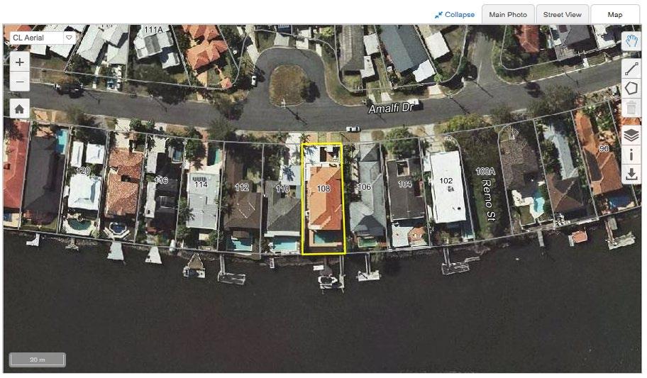 CoreLogic Aerial imagery allows you to zoom out