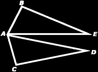 ABE is congruent to ACD, but these are not corresponding angles. C. Correct! Corresponding angles in two congruent triangles are equal.