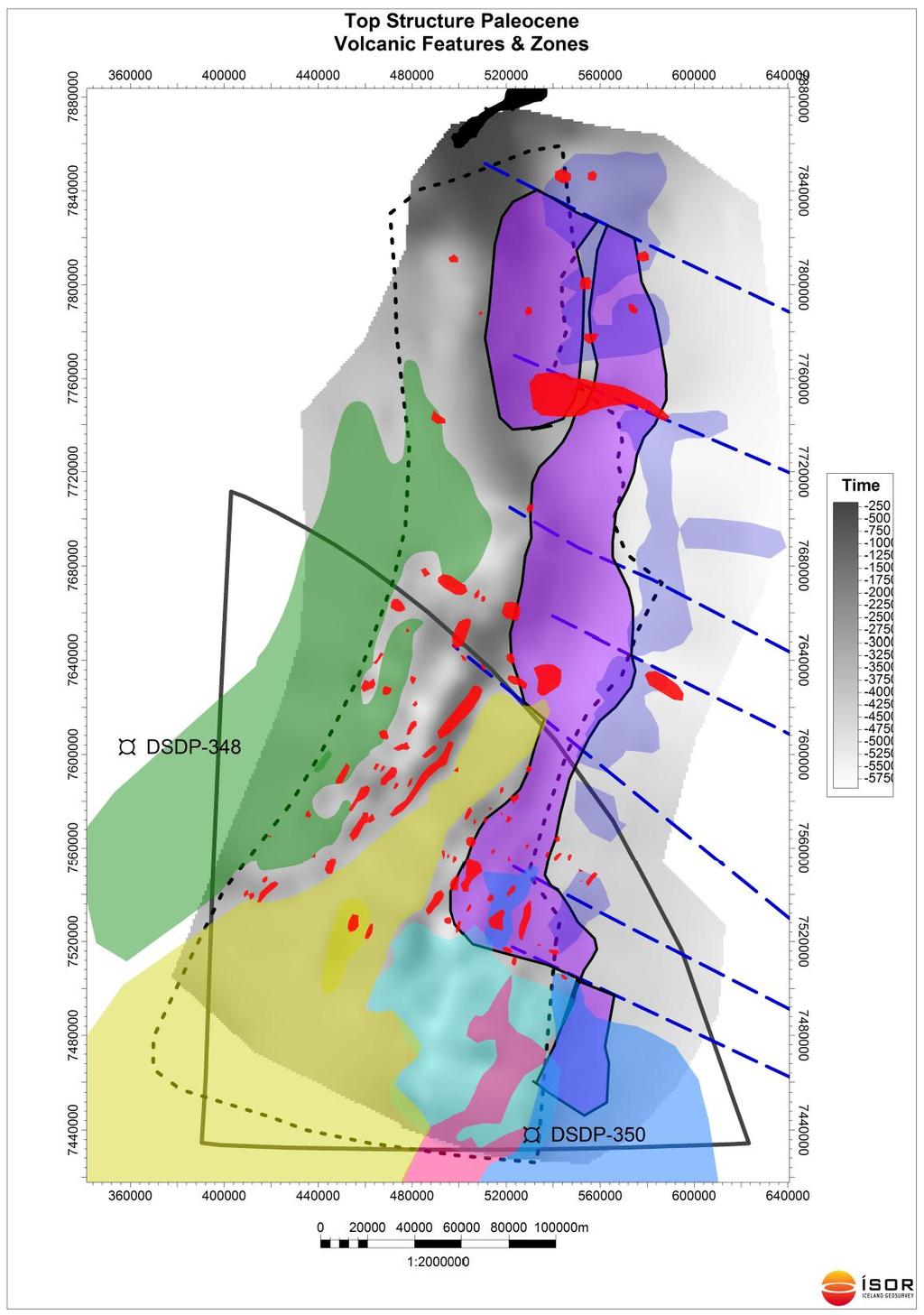 Volcanic Zones of JMMC Possible scenario SDR (Seaward Dipping Reflectors) Poss.