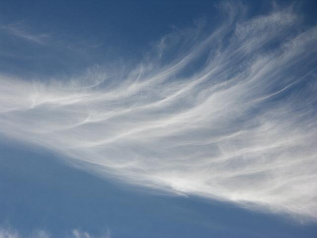 & wispy type Cirrocumulus high puffy clouds