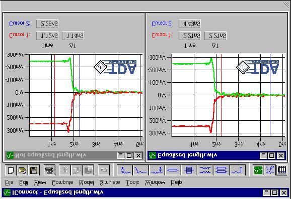 Equalize the TDR Delay Watch for the symmetry in