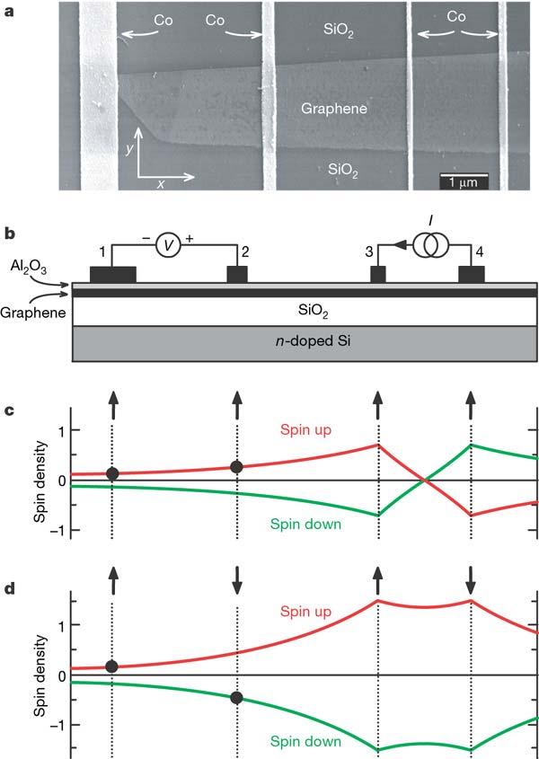spin injection into graphene single-layer on a SiO 2 substrate, room temperature N. Tombros, C. Jozsa, M.