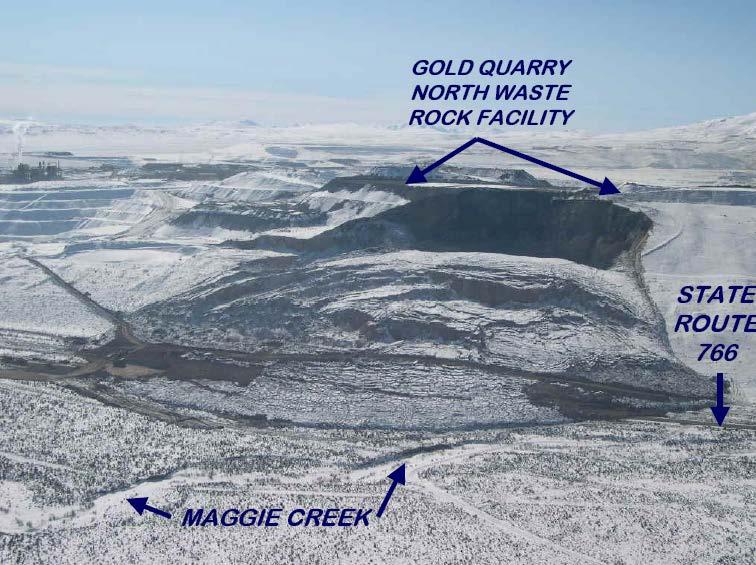 GOLD QUARRY, NEVADA In February 2005, one of Newmont's 10-