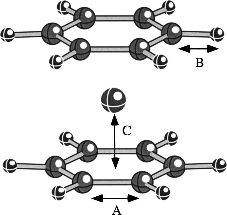J. Chem. Phys., Vol. 120, No. 22, 8 June 2004 V n (Bz) m complexes 10417 FIG. 5. Ground-state structure of neutral and anionic V(Bz) 2 complexes.