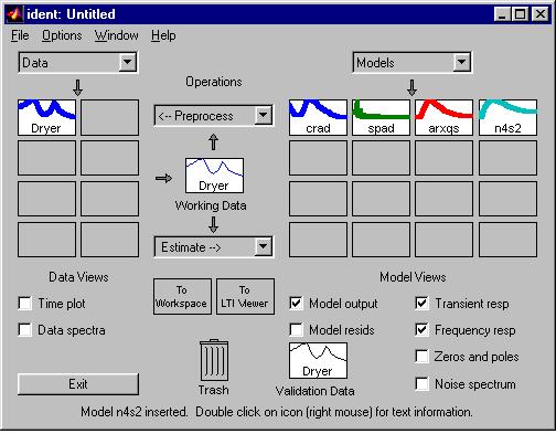 Practice MATLAB System Identification Toolbox Most used package Graphical User Interface, automates all the steps, easy to