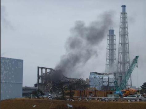 Application to Fukushima accident Huge amount of radio nuclei were emitted from Fukushima Dai ichi nuclear power plant.