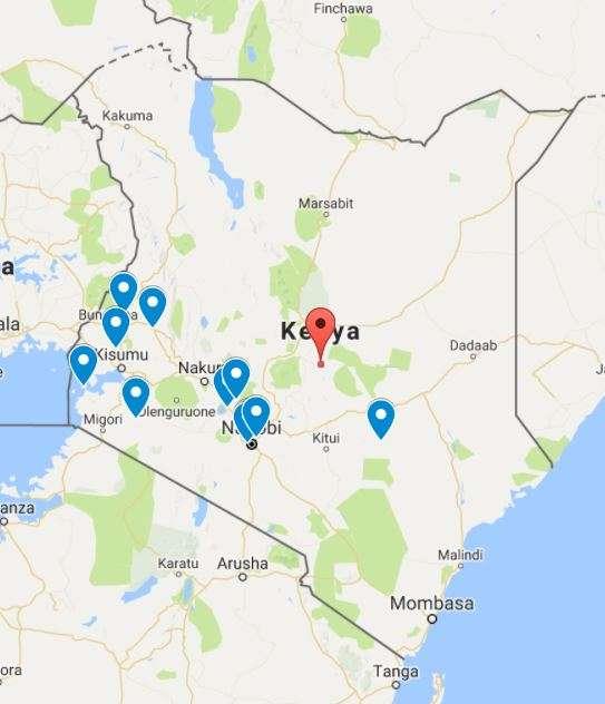 3D-PAWS Deployment in Kenya 11 Weather stations have been installed in GLOBE schools in the following regions; Nairobi (2) Nakuru (1) Nyandarua Bungoma (1) Uasin
