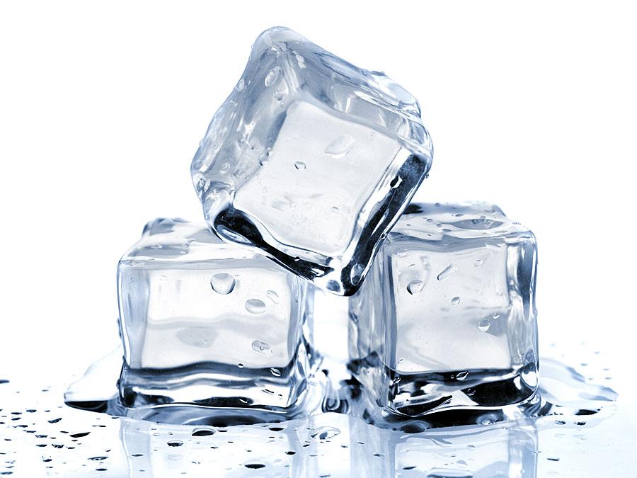 Hydrogen bonds in ice, unlike those in liquid