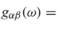 Dyson equation - II The full Lehmann representation of the single particle propagator is In real systems these is always a continuum for large particle