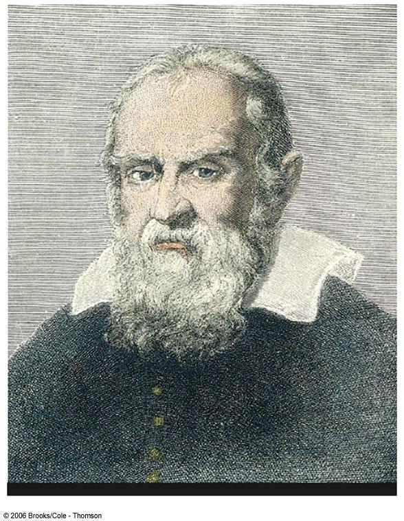 Galileo Galilei 1564-1642 Galileo formulated the laws that govern the motion of