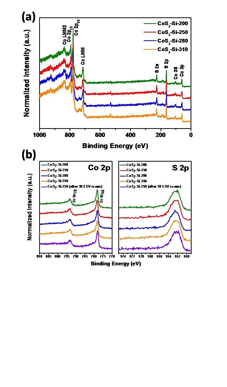 Fig. S12 (a) XPS spectra and (b)