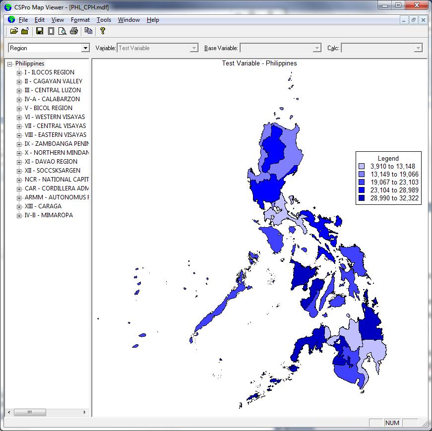 Sharing Map Shapefiles Holdings and Geography based Statistics The PSA also conducted workshops for municipal planning officers and regional statisticians on how to