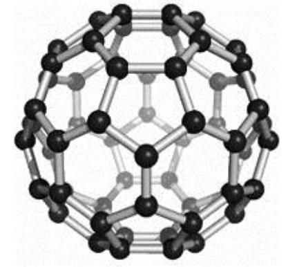 Used as filler for rubber and plastics and black pigment, as well as fuel (coke and coal) Fullerenes Spherical carbon allotropes made up of varying numbers of carbon atoms are called fullerenes
