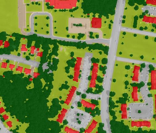 Land Cover Mapping Land cover data is the cornerstone of any GIS-based urban forest assessment.