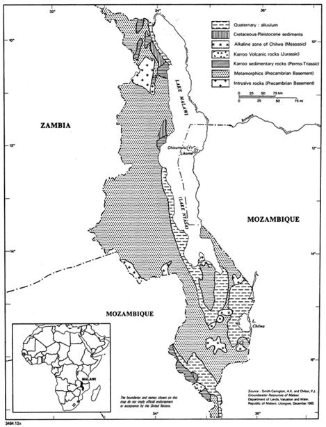 Bua, Dwanga and Rukuru Rivers are the main watercourses draining into Lake Malawi. These drain from often large dambos on the plateaux. Elsewhere, most water courses are ephemeral.