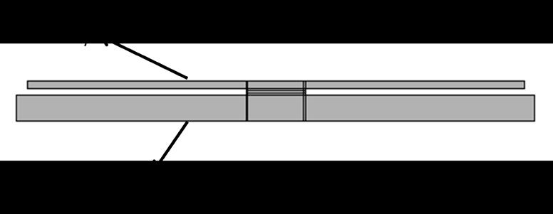 Figure 2-4: Thermal Boundaries of 2-D STEG Model The computational model was then extended to the third