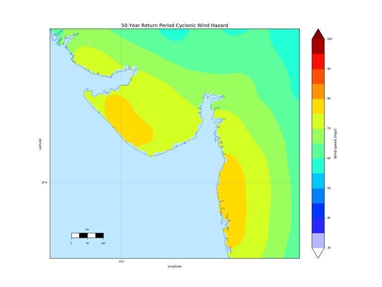 9. Cyclone Study (3) Tropical Cyclone Risk Model (TCRM) by Geoscience Australia Statistical and parametric model of tropical cyclone behaviours Simulate the impact of one or many tropical cyclone