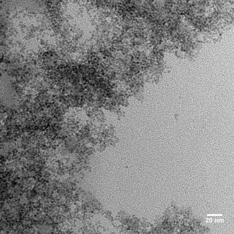 S: Representative sets of TEM micrographs for the L-cysteine-capped CdSe (Ø =.
