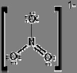 The structure t the right is a valid Lewis Structure but it des nt crrectly represent the bnding in NO 3 -.