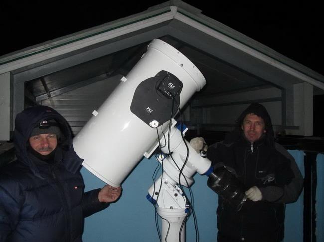 Moscow Physical-Technical Institute in 2008 40-cm telescope