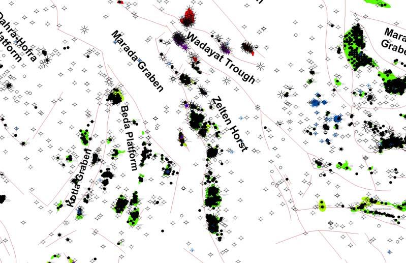 Underlying Database The study draws upon an extensive inventory of interpreted maps, well