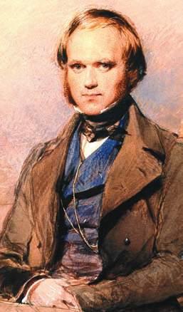 Figure 1.16 Charles Darwin as a young man. His revolutionary book On the Origin of Species was first published in 1859.